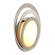 Stratus 11-1/4" Tall Integrated LED Outdoor Wall Sconce with Specialty Opal Glass Shade