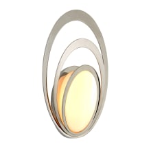Stratus 20" Tall Integrated LED Outdoor Wall Sconce with Specialty Opal Glass Shade