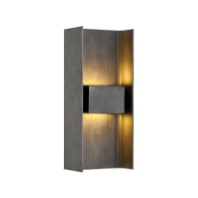 Scotsman 2 Light 14" Tall LED Outdoor Wall Sconce