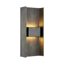 Scotsman 2 Light 18" Tall LED Outdoor Wall Sconce