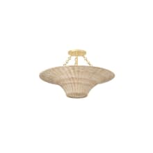 Ketan 25" Wide Semi-Flush Ceiling Fixture