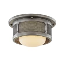 Bauer 12" Wide Flush Mount Drum Ceiling Fixture