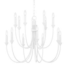 Cate 14 Light 30" Wide Taper Candle Chandelier
