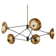 Axel 5 Light 50" Wide Abstract Chandelier
