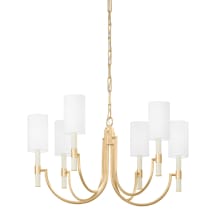 Gustine 6 Light 31" Wide Candle Style Chandelier