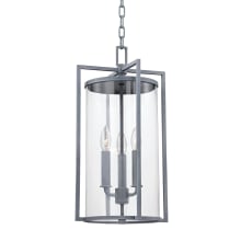Percy 3 Light 11" Wide Outdoor Taper Candle Multi Light Pendant