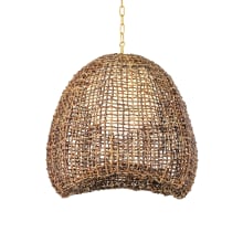 Maester 24" Wide Woven Abaca Pendant