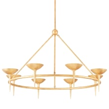 Cecilia 8 Light 47" Wide Taper Candle Chandelier