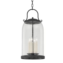 Napa County 4 Light 12" Wide Outdoor Taper Candle Pendant