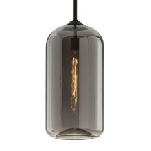 District Single Light 10" Wide Pendant with Vintage Tube Bulb