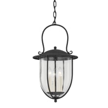 Monterey County 3 Light 13" Wide Outdoor Taper Candle Pendant