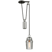 Citizen Single Light 10" Wide Mini Pendant with Glass Shade