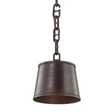 Admirals Row Single Light 12" Wide Pendant