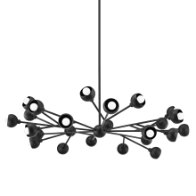 Colt 24 Light 55" Wide Abstract Chandelier