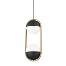 Willard 2 Light 10" Wide Mini Pendant