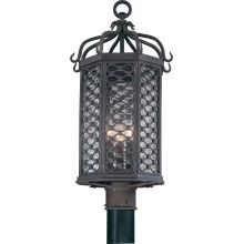 Los Olivos 3 Light Energy Star Rated Post Light with Seedy Glass