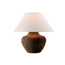 Calabria Single Light 21" Tall Vase Table Lamp