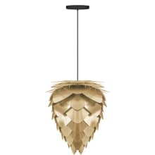 Conia 12" Pendant in Brushed Brass