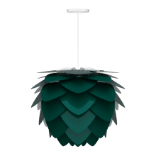 Aluvia 23" Pendant in Forest Green