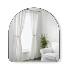 Hubba 36-1/4" x 34-1/4" Arched Flat Accent Mirror