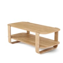 Bellwood 43" Wide Wood Top Coffee Table