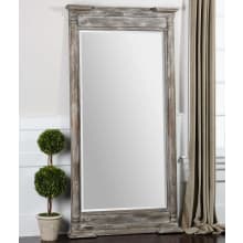 Valcellina Weathered Rustic Farmhouse 74" x 38" Full Length Leaner Floor or Wall Mirror
