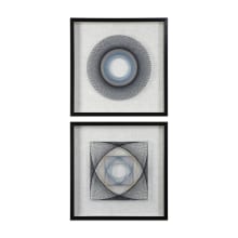 String Duet Two Piece Wall Sculpture Set by Grace Feyock