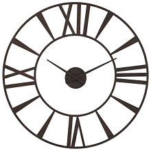 40" Storehouse Iron Analog Wall Mounted Clock