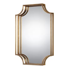 Lindee 20"W Contemporary 3-D Open Framed Vanity Style Wall Mirror