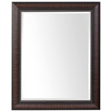 Wythe 33-1/2" x 27-1/2" Rectangular Beveled Engineered Wood Framed Accent Mirror