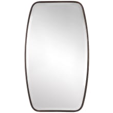 Canillo 36" x 21" Contemporary Soft Corner Vanity Bathroom Wall Mirror