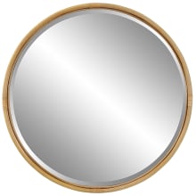 Drift Away 39-3/4" Diameter Circular Beveled Accent Mirror