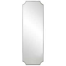 Lennox 72" x 24" Rectangular Flat MDF, Metal Full Length Mirror