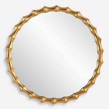 Nacala 39-3/8" Diameter Circular Flat Accent Mirror