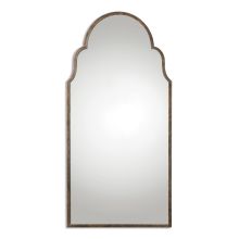 Brayden 60" x 30" Oversized Rustic Arched Cathedral Style Wall Mirror