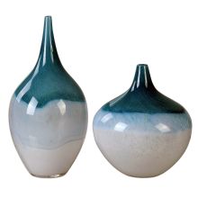 Carlas 15" Vase by David Frisch - Set of 2