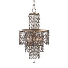 Valka 6 Light 19" Wide Chandelier with Crystal Accents