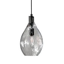 Campester 1 Light 9" Pendant with Clear Glass Shade