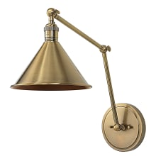 Exeter 28" Tall Wall Sconce - Antique Brass
