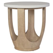 Tatli 24" Wide Bentwood Accent Table