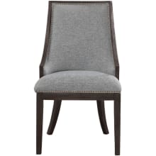 Janis 22-1/2" Wide Plywood Framed Armless Accent Chair