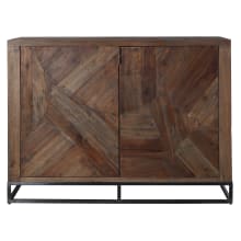 Evros 52" Wide Reclaimed Fir Wood Accent Cabinet