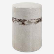 Comanche 13" Wide Ceramic Accent Table