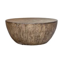 Lark 42" Diameter Round Java Wood Coffee Table