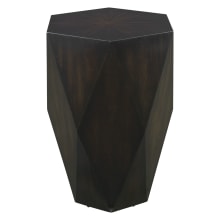 Volker 19" Urban Modern Geometric Accent Side Table
