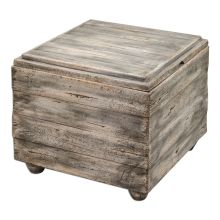 Avner 22.5"W Mango Wood Accent Table