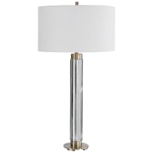 Davies 33" Tall Table Lamp with Crystal Accents