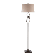 Tenley 1 Light 64.5 Inch Tall Floor Lamp with Fabric Shade