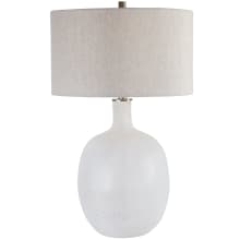 Whiteout 30" Tall Vase Table Lamp