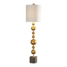 Selim Single Light 39-1/2" Tall Buffet Table Lamp by Matthew Williams